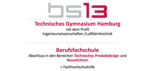 BS13 Technisches Gymnasium - Berufsfachschule: Technisches Produktdesign und Bauzeichnen